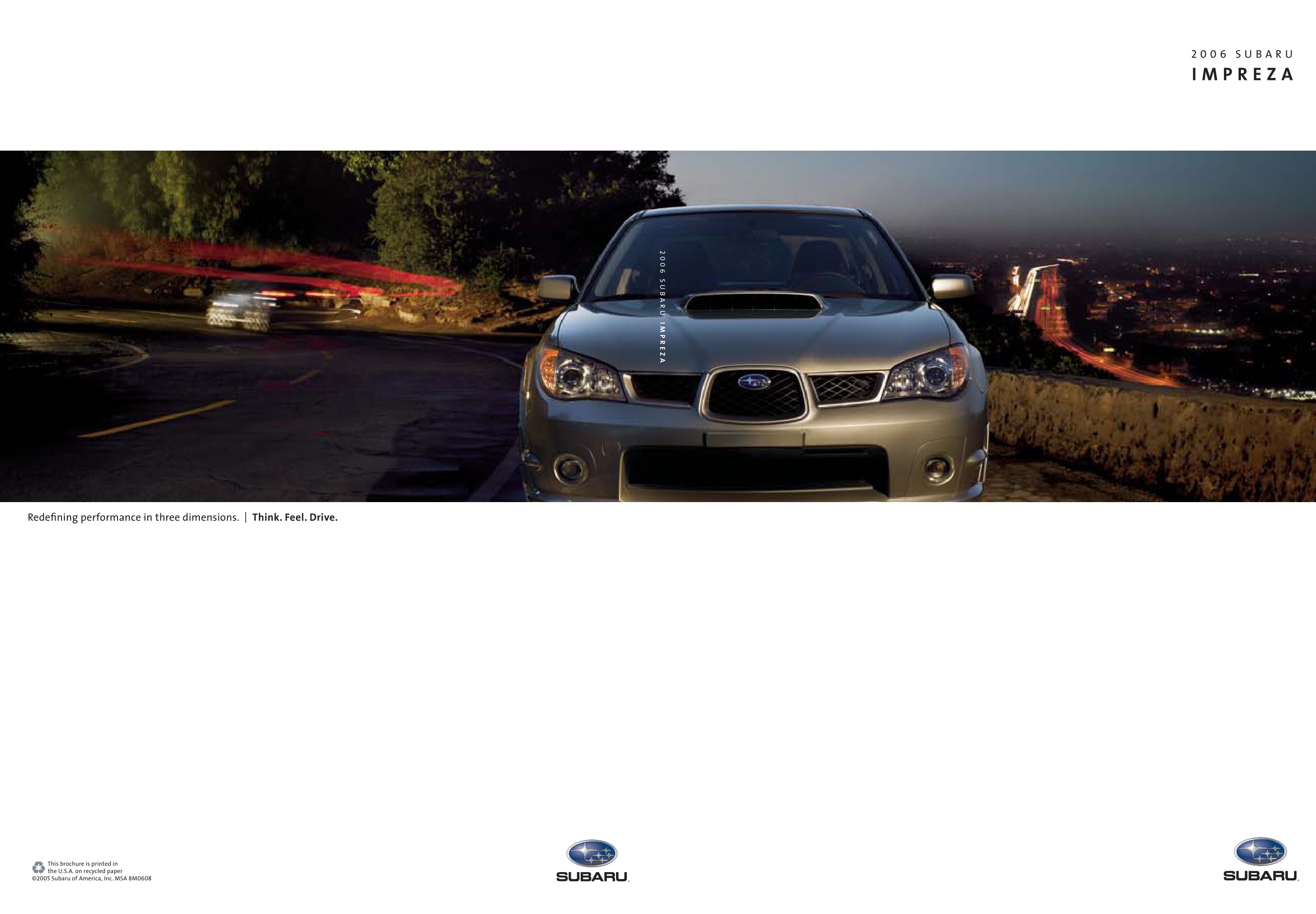 2006 Subaru Impreza Brochure Page 11
